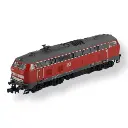 Locomotive diesel série 218 Minitrix 16823 - N 1/160 - DB - EP VI