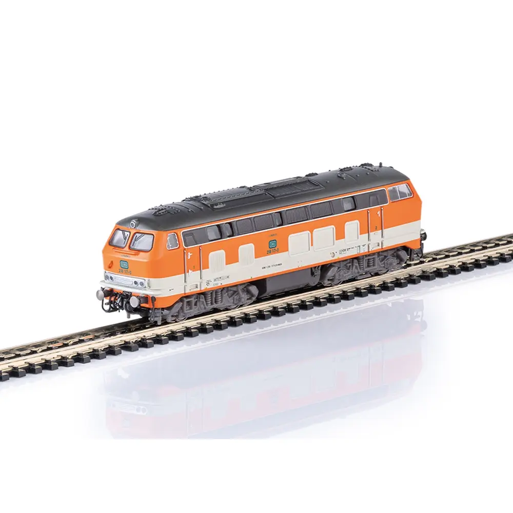 Locomotive diesel série 218 - Minitrix T16826 - privée - N 1/160 - EP. VI - Digital Sound - 2R