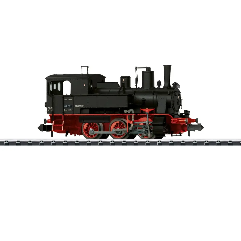 Locomotive vapeur série 89.6 - Minitrix T16896 - DR - N 1/160 - EP. III - Digital - 2R