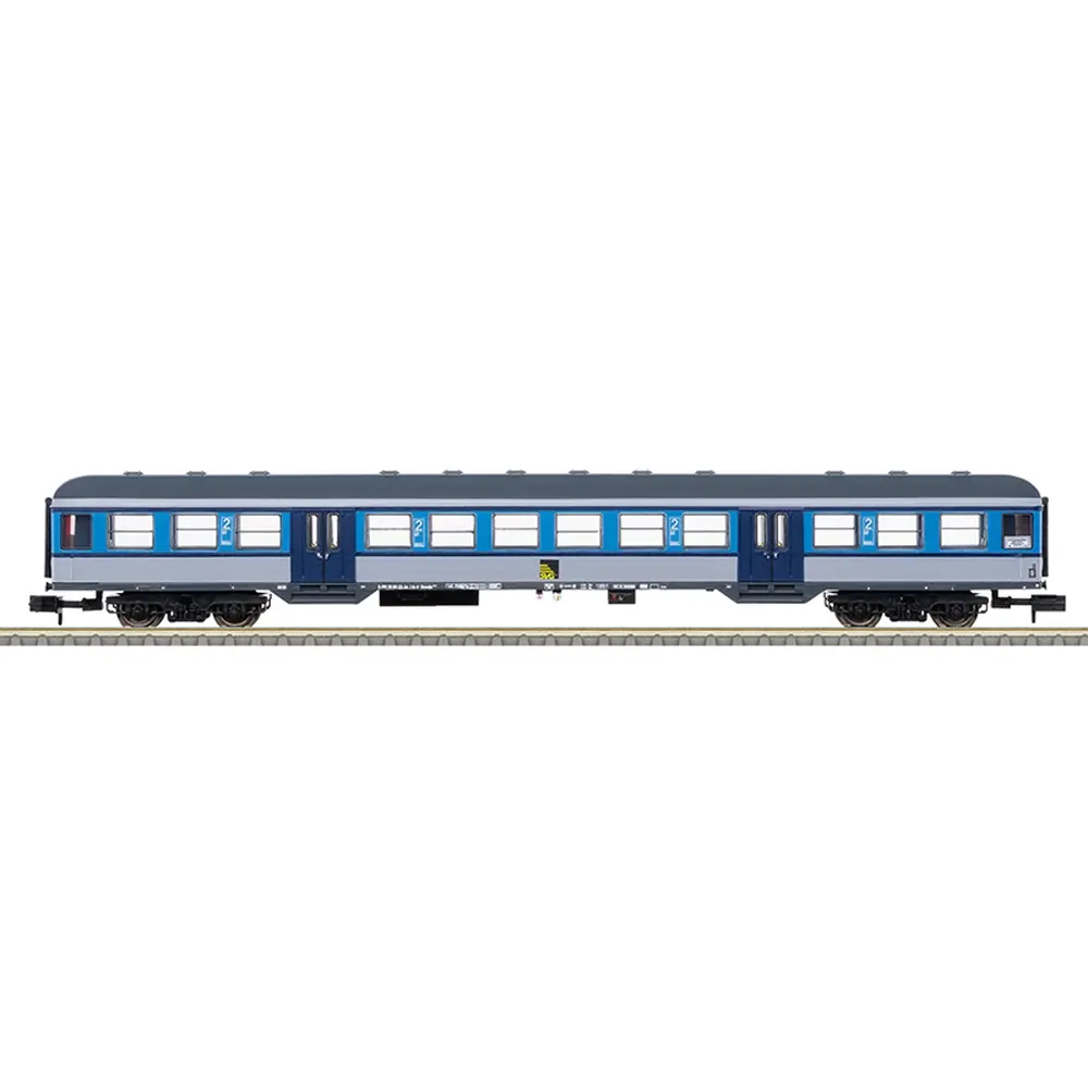 Voiture voyageurs Bnrz 451 - MINITRIX T18554 - privée - N 1/160 - EP. VI - 2R