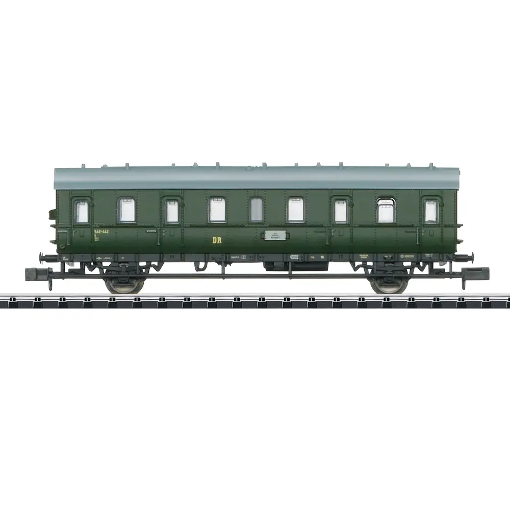 Coffret de voitures Trafic local de la DR - MINITRIX T18277 - DB - N 1/160 - EP. III - 2R