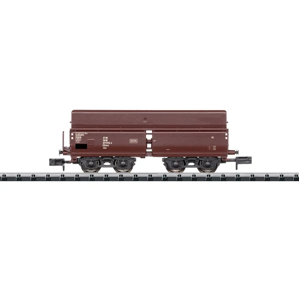Wagon à déchargement automatique - MINITRIX T18953 - DR - N 1/160 - EP. IV - 2R
