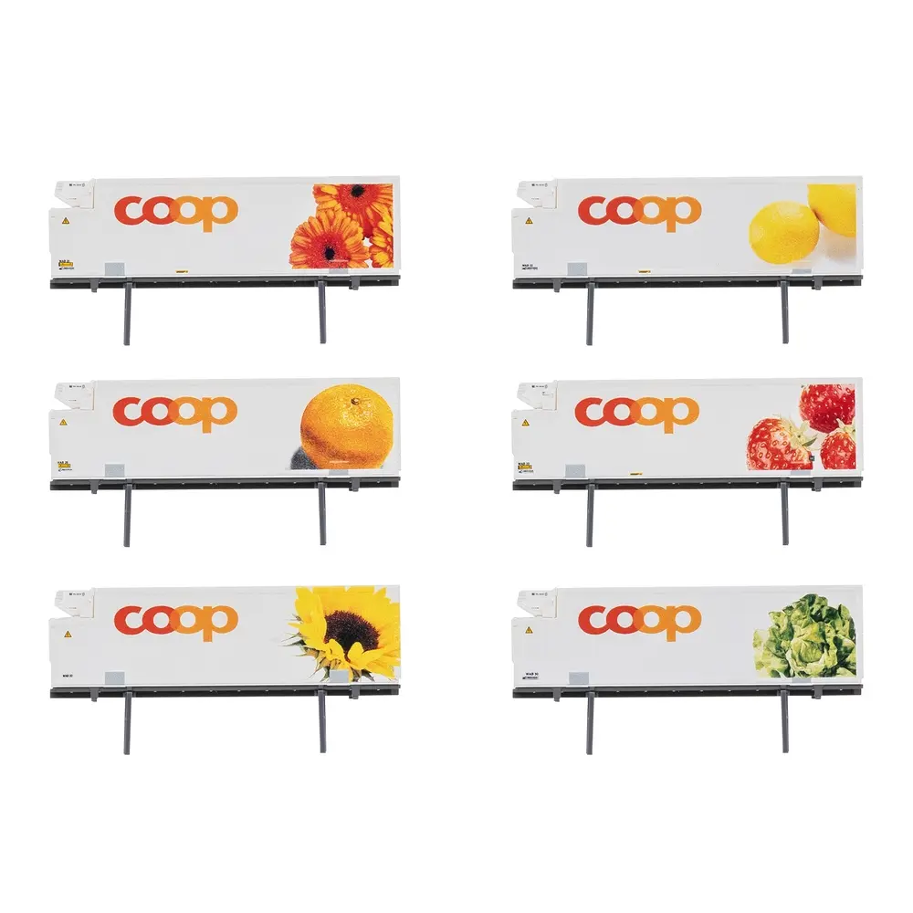 Conteneurs réfrigérés coop® - Minitrix T66583 - N 1/160 - EP. VI