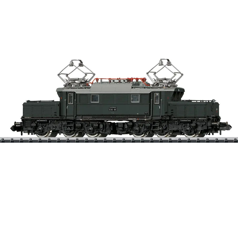 Locomotive électrique série E 93 - Minitrix T16932 - DRB - N 1/160 - EP. II - Digital Sound - 2R