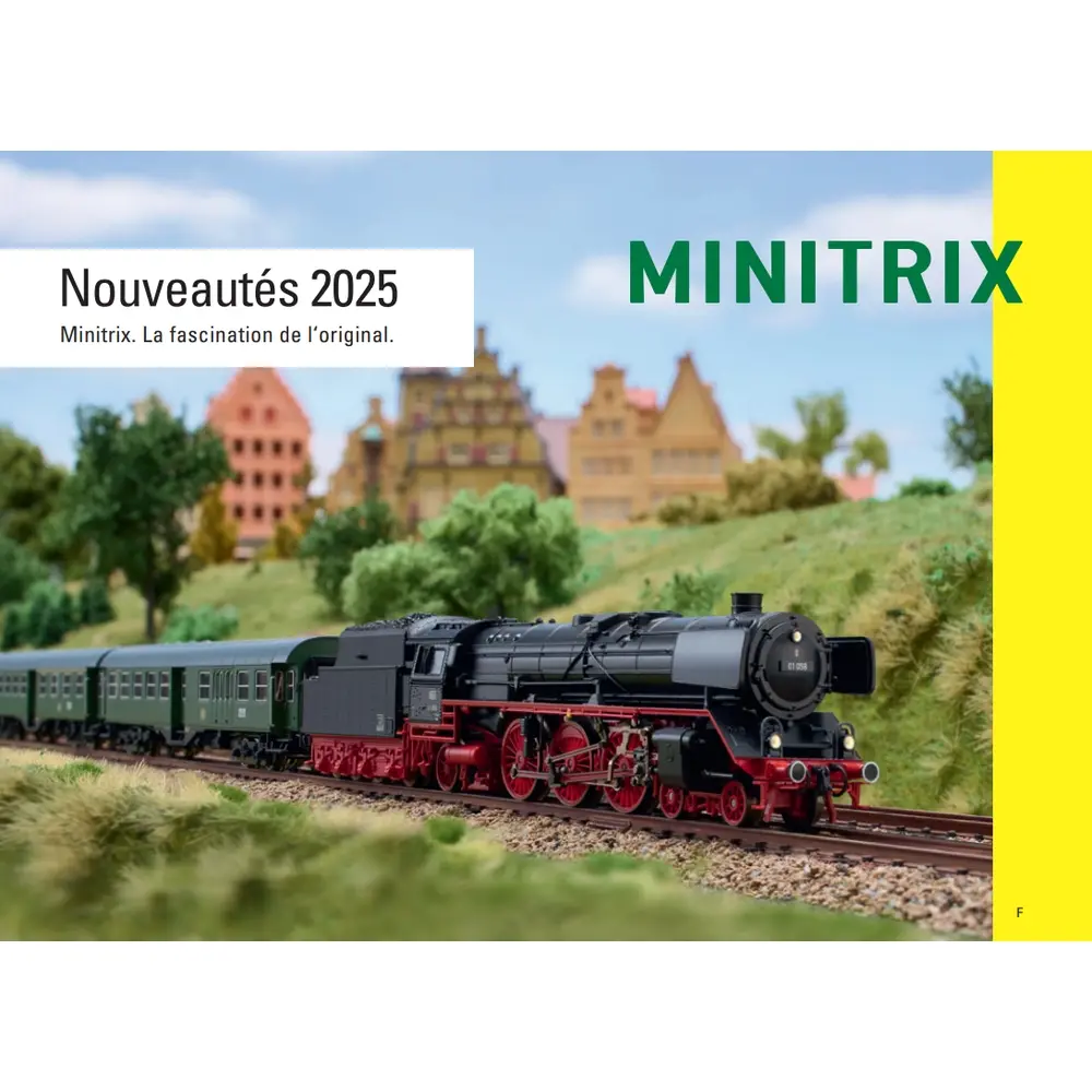 Catalogue Minitrix nouveautés 2025 avec nouveautés été 2025 - N 1/160