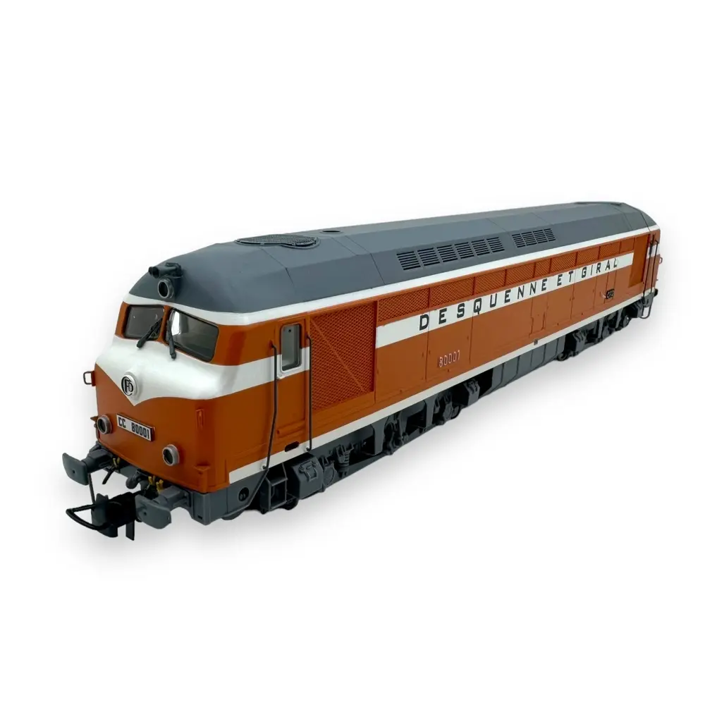 Locomotive diesel CC 80001 Belphégor - Mistral 25-01-G003 - HO 1/87 - SNCF - Ep IV - Digital sound - 2R