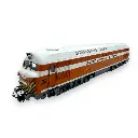 Locomotive diesel CC 80001 Belphégor - Mistral 25-01-S004 - HO 1/87 - SNCF - Ep IV - Analogique - 2R
