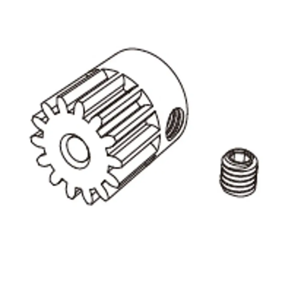 Pignon moteur pour Hyper Go - MJX 16392B - 1/14 et 1/16