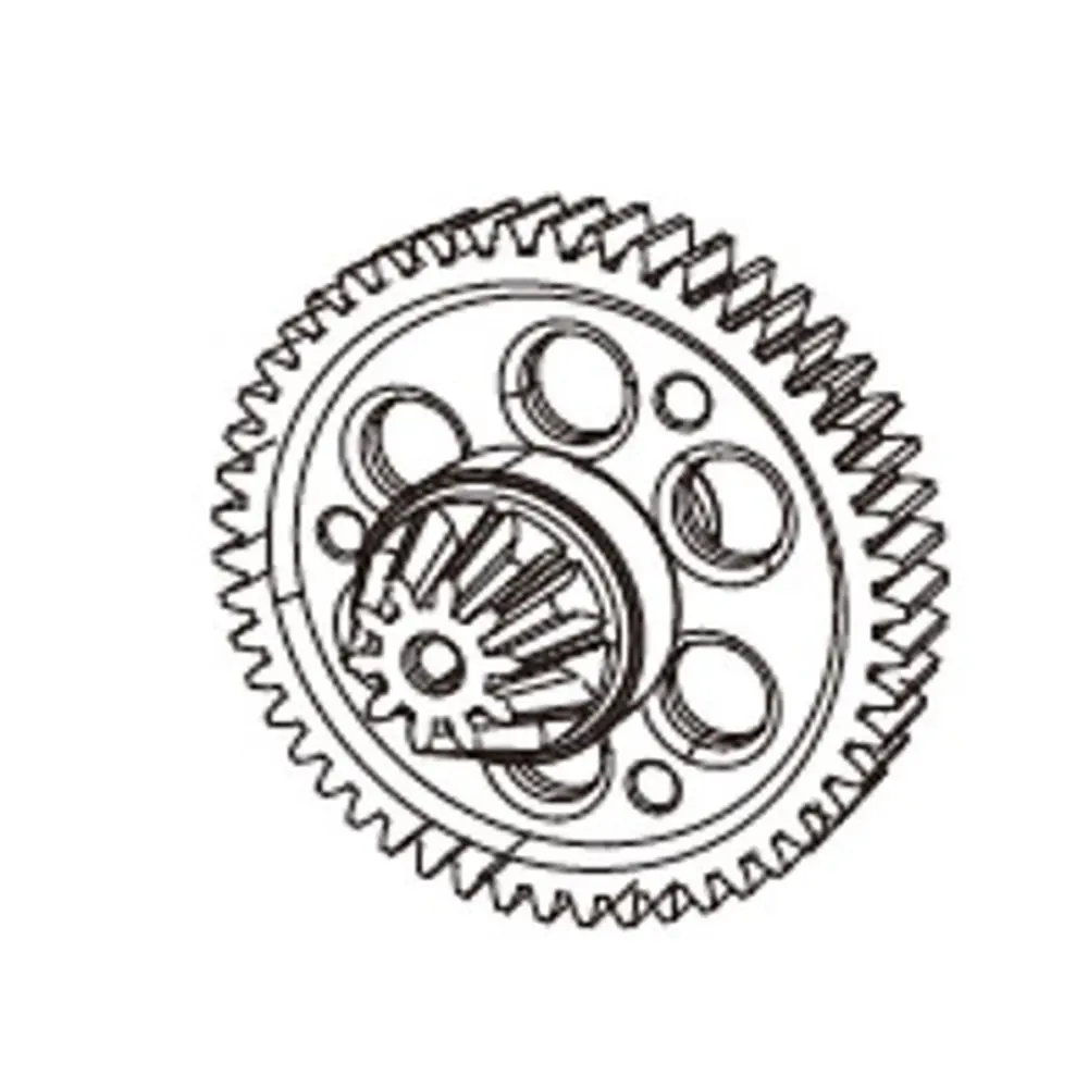 Couronne de transmission pour Hyper Go - MJX 16401 - 1/16