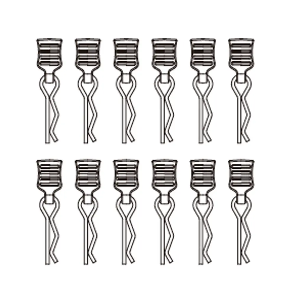 Clips de carrosserie (x12) - MJX M001 - 1/14 et 1/16