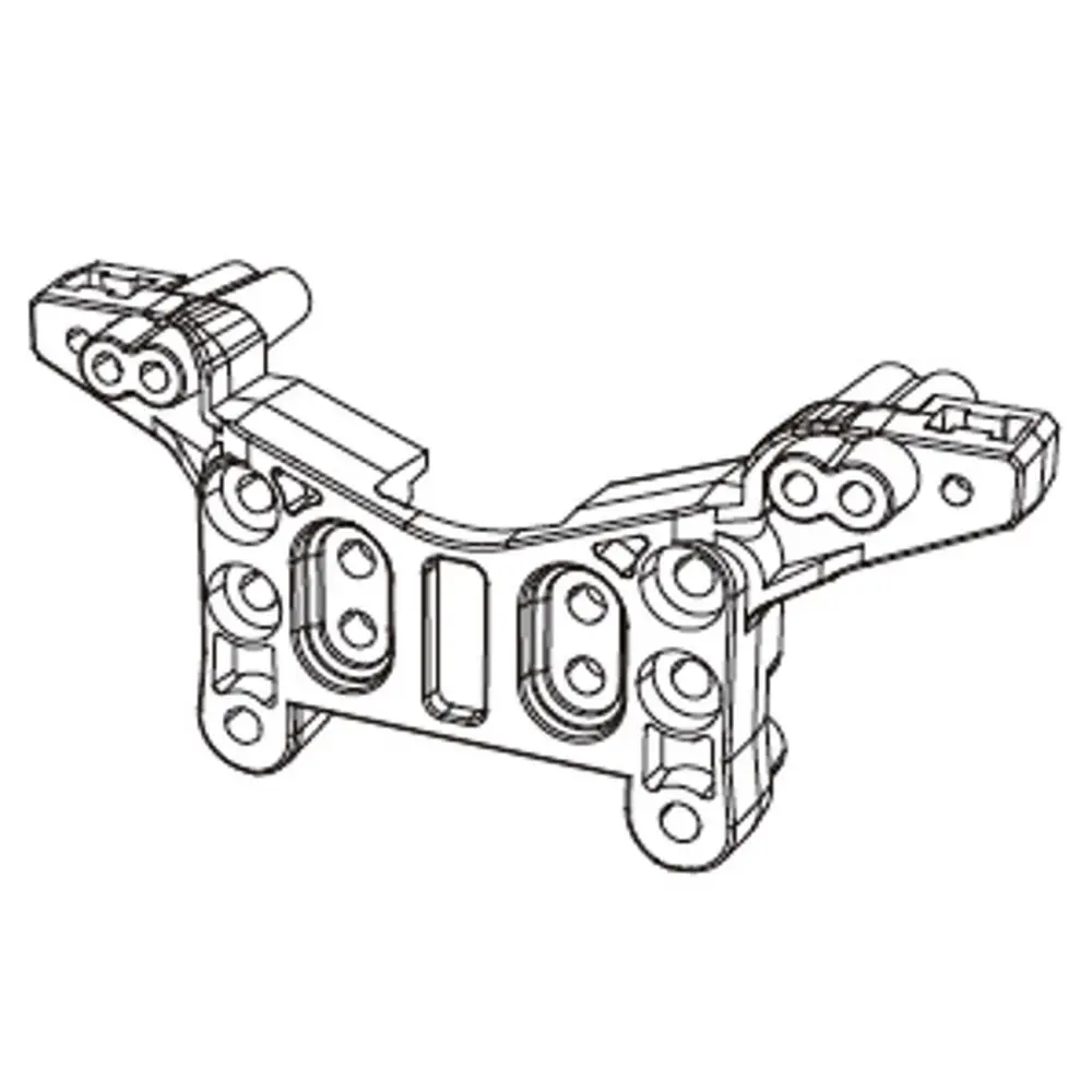 Tourelle d'amortisseur arrière pour Hyper Go - MJX 16180 - 1/16