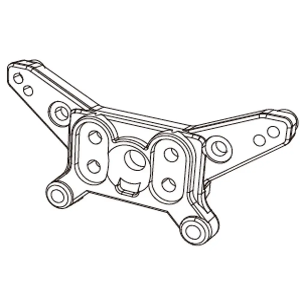 Support d'amortisseur avant pour Hyper Go - MJX 14170B - 1/14