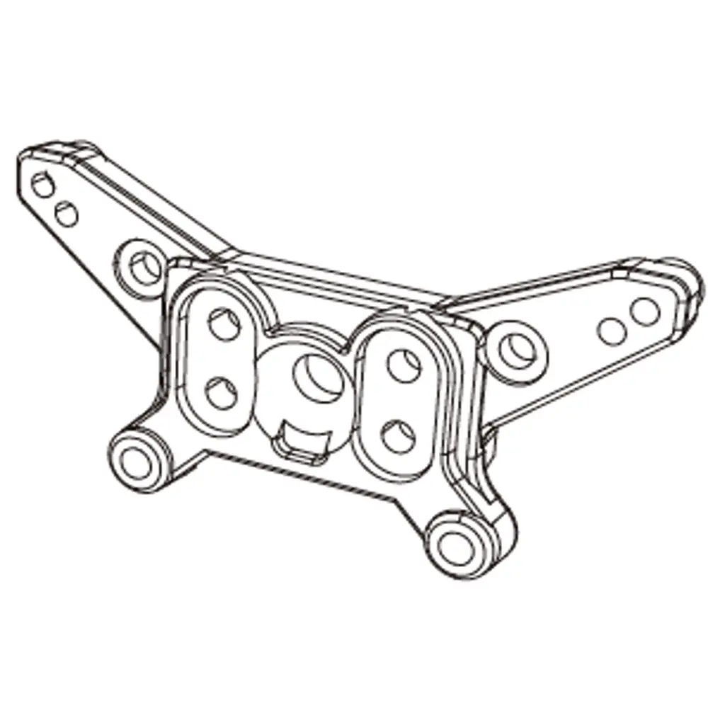 Support d'amortisseur avant - MJX 14170 - 1/14