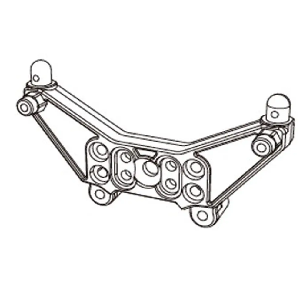 Support d'amortisseur arrière pour Hyper Go - MJX 14180 - 1/14