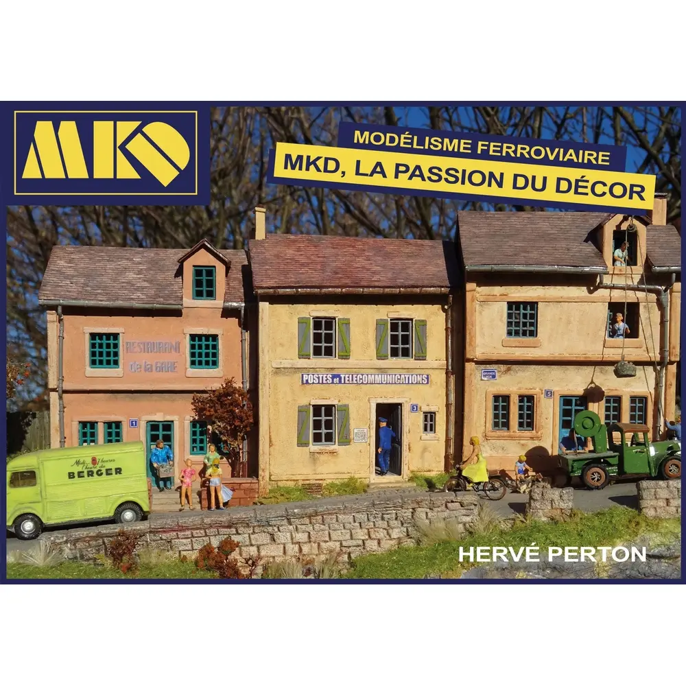 Livre MKD la passion du décor  - "40 ans de MKD" - réalisé par Hervé Perton