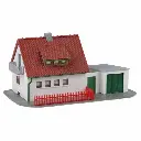 Maquette maison avec garage - MKD 2020 - HO 1/87 - 135x75x55 mm