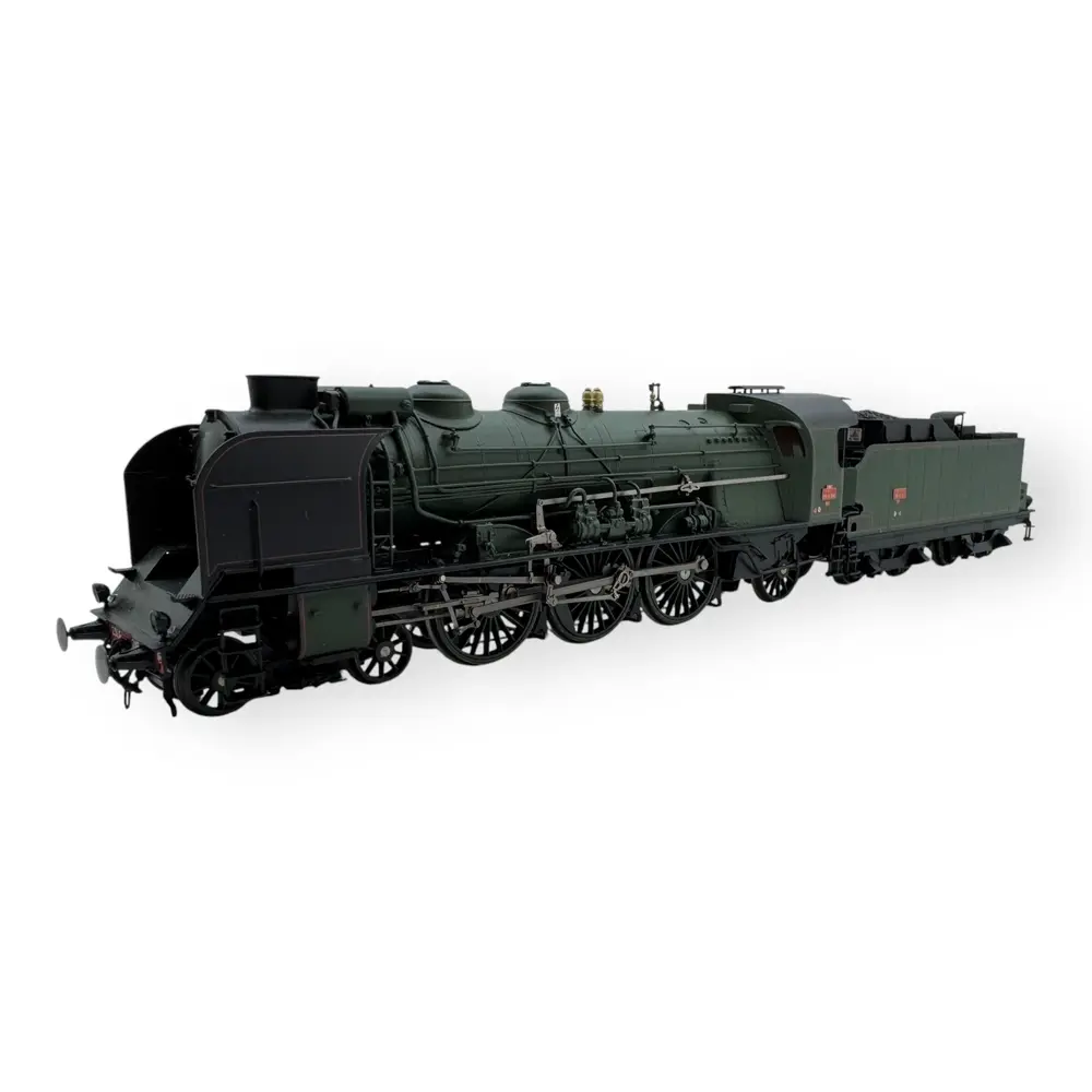 Locomotive à vapeur 231.G.246, tender 30.A.57, Région 4, Tours, vert - Modelbex HO-MX.001/2 - HO 1/87 - SNCF - Ep III - Digital - 2R