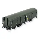 Fourgon Bagages Dd2ai Vert 301 - feux fin de convoi - MODELS WORLD 30317 - SNCF - HO