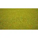 Tapis d'herbe "Gazon fleuri" 1200x600 - NOCH 00270 - Toutes échelles