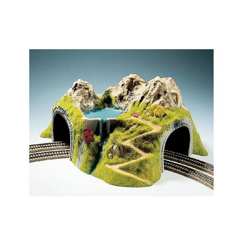 Tunnel 2 Voies et Lac de Montagne Noch 05180 - HO 1:87 -