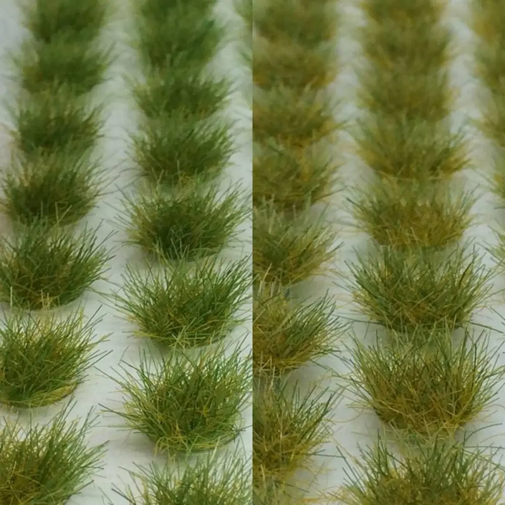 Touffes d'herbes vert clair et foncé - Noch 07127 - Toutes échelles - 6 mm - 104 pièces