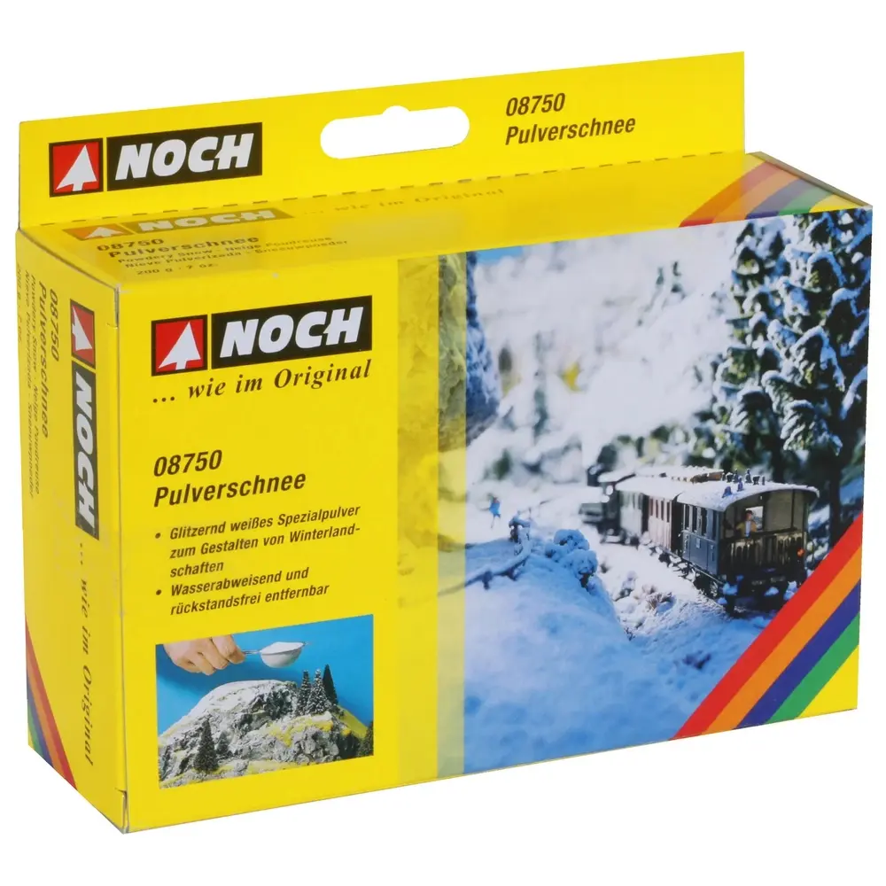 Neige poudreuse - Noch 08750 - Toutes échelles - 200 g