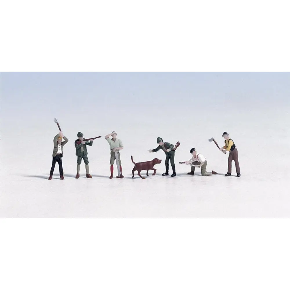Chasseurs et bûcherons