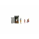 Petit coin extérieur - Noch 15560 - HO 1/87 - 5 personnages