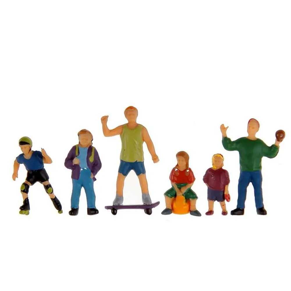 Lot de 6 Personnages - Enfants Jouant - Noch 15810 - HO: 1/87