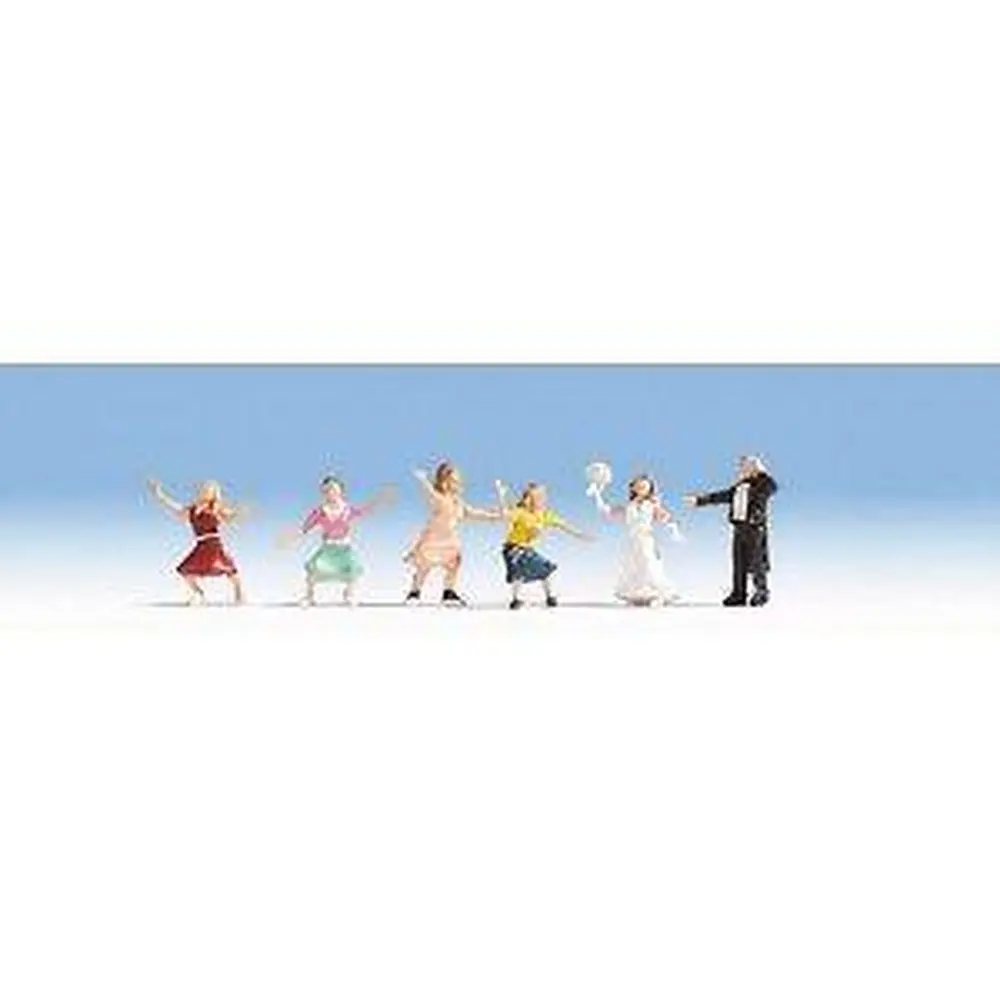 Lancé du bouquet de la mariée  / 6 figurines