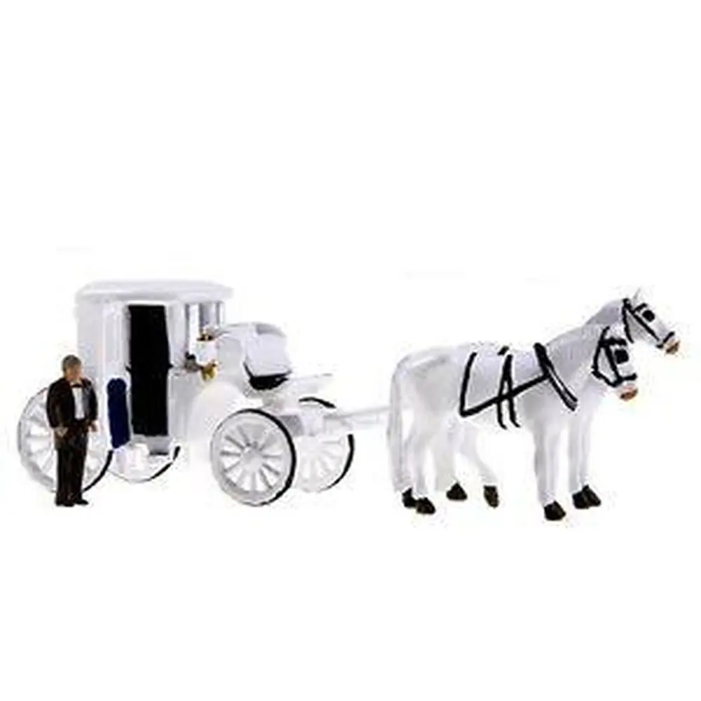 Chevaux +  calèche de mariage