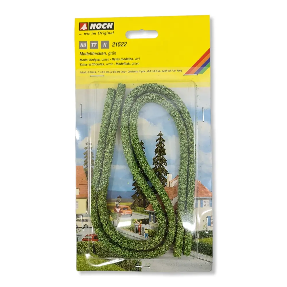 Pack de 2 haies - Noch 21522 - HO - TT - N - 50x1x0,6 cm