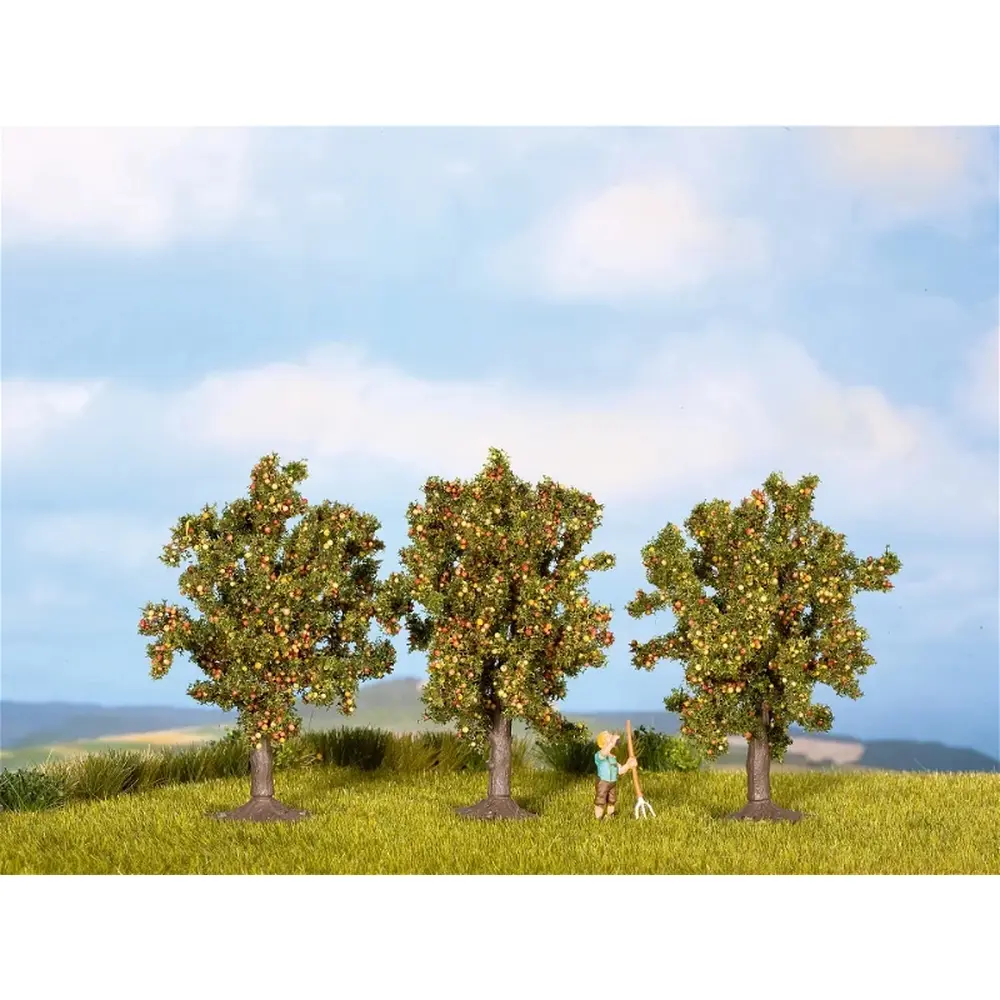 3 pommiers - Noch 25113 - HO - TT - 80 mm