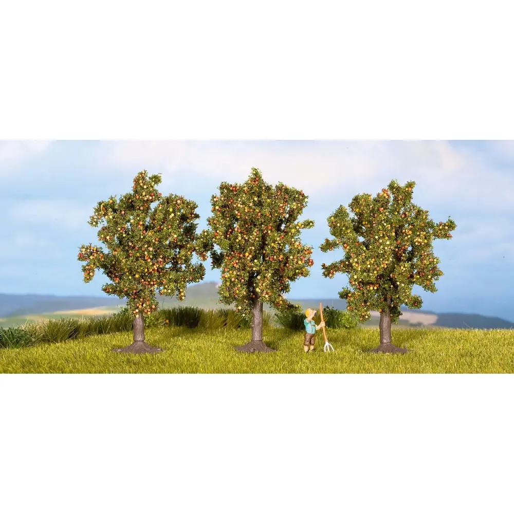 Pack de 3 pommiers Noch 25513 - N1/160 - Z 1/220 - Hauteur 45 mm