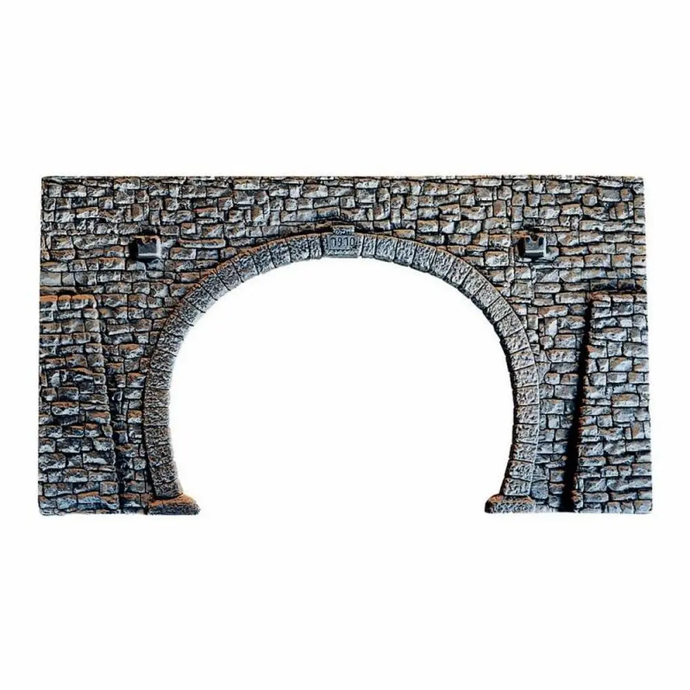 Tunnel en pierre concassées / 16 X 9 cm