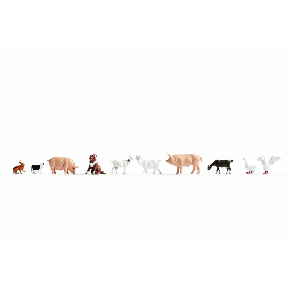 10 animaux de la ferme - Noch 36711 - N 1/160