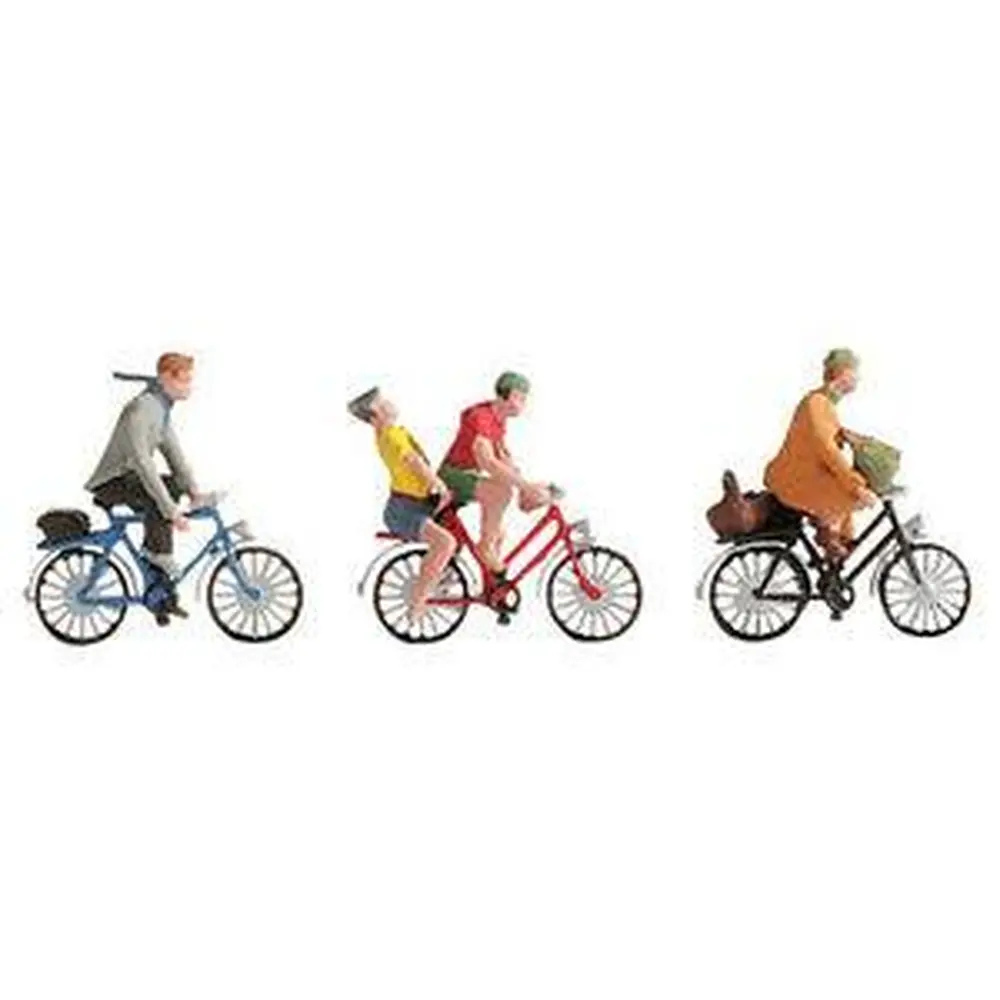 4 cycliste, 3 vélos