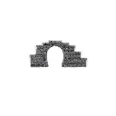 Portail du tunnel - Noch 44420 - Z - 9 X 4 cm, 2 pièces