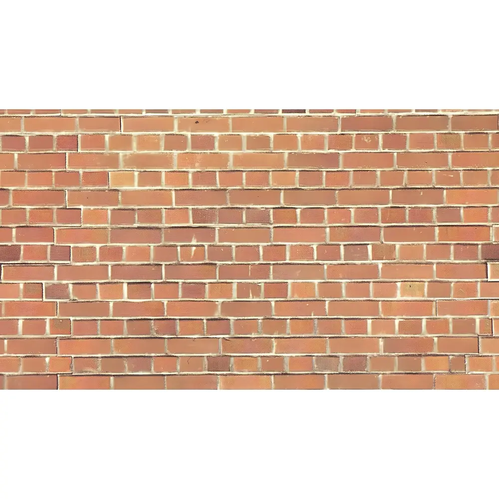 Plaque murale brique rouge - Noch 57730 - 64 X 15 cm - O/HO/TT