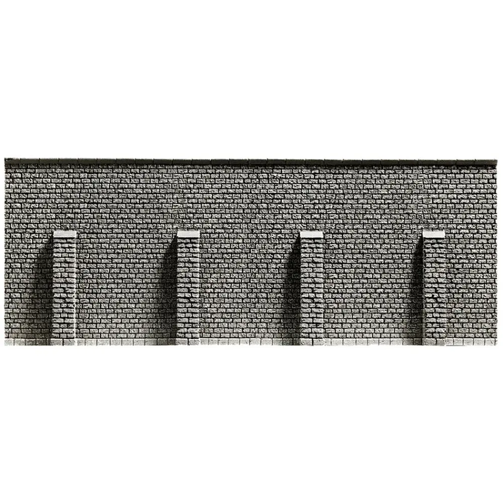 Mur de soutènement - Noch 58056 - HO 1/87 - 33,4x12,5 cm