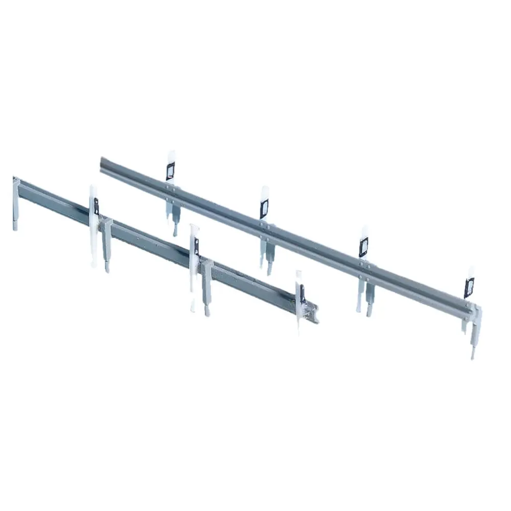 1 mètre de glissières de sécurité et 60 poteaux NOCH 60511 HO 1/87