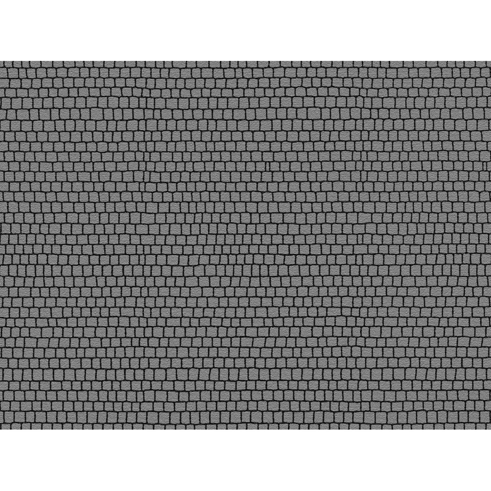 Pavés - Noch 60724 - HO 1/87 - 22x14 cm - 2 pièces