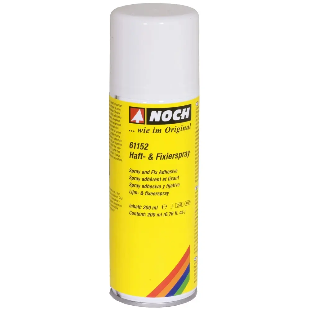 Spray adhérant/fixant - Noch 61152 - Toutes échelles - 200 mL