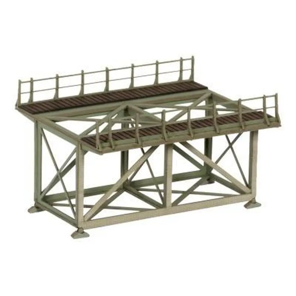 Pont d'approche 1 voie 90 mm,  laser cut