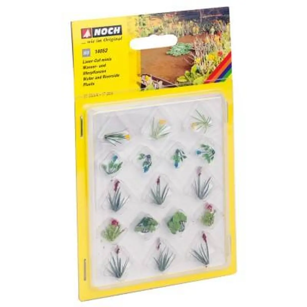 Plantes aquatiques et de berges - Noch 14052 - HO 1/87 - 17 pièces