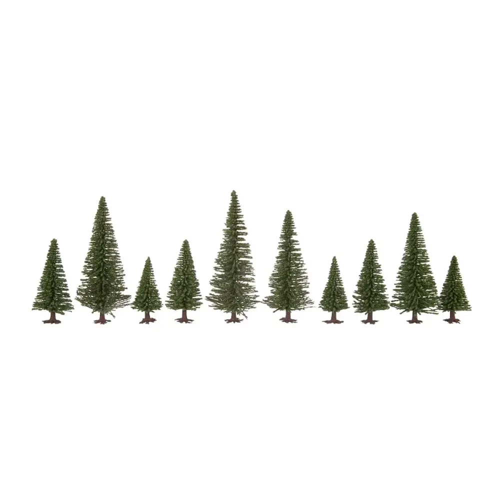 50 sapins - Noch 26831 - HO - TT - 5 à 14 cm - 50 pièces