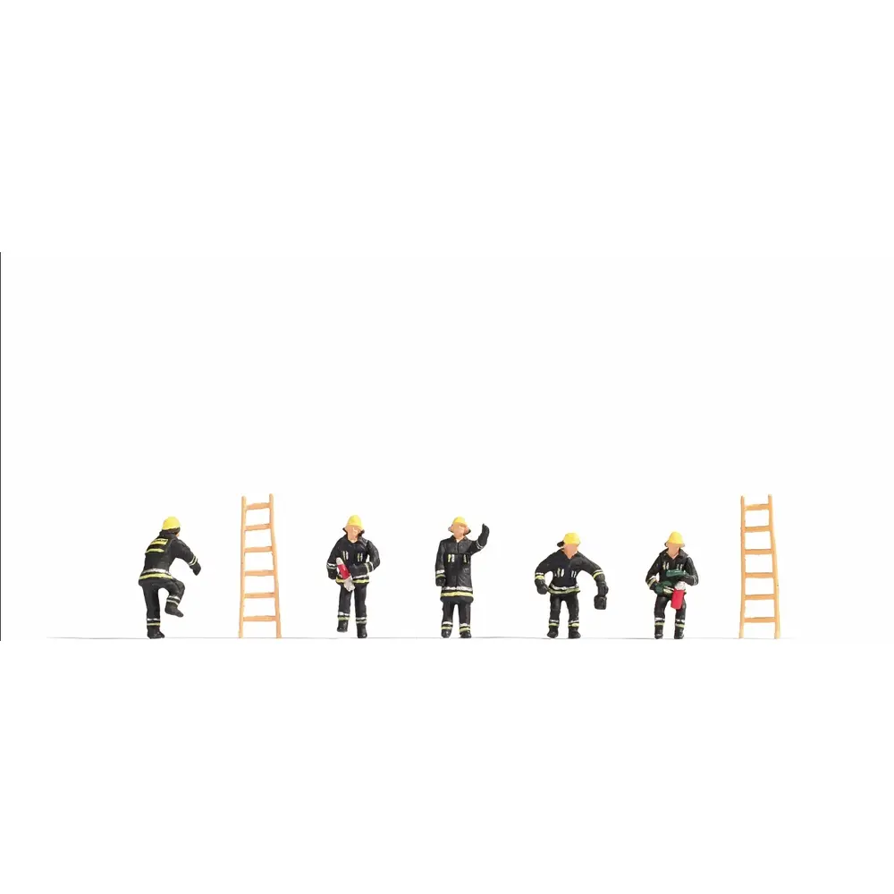 Pompiers avec 2 échelles - Noch 15021 - HO 1/87