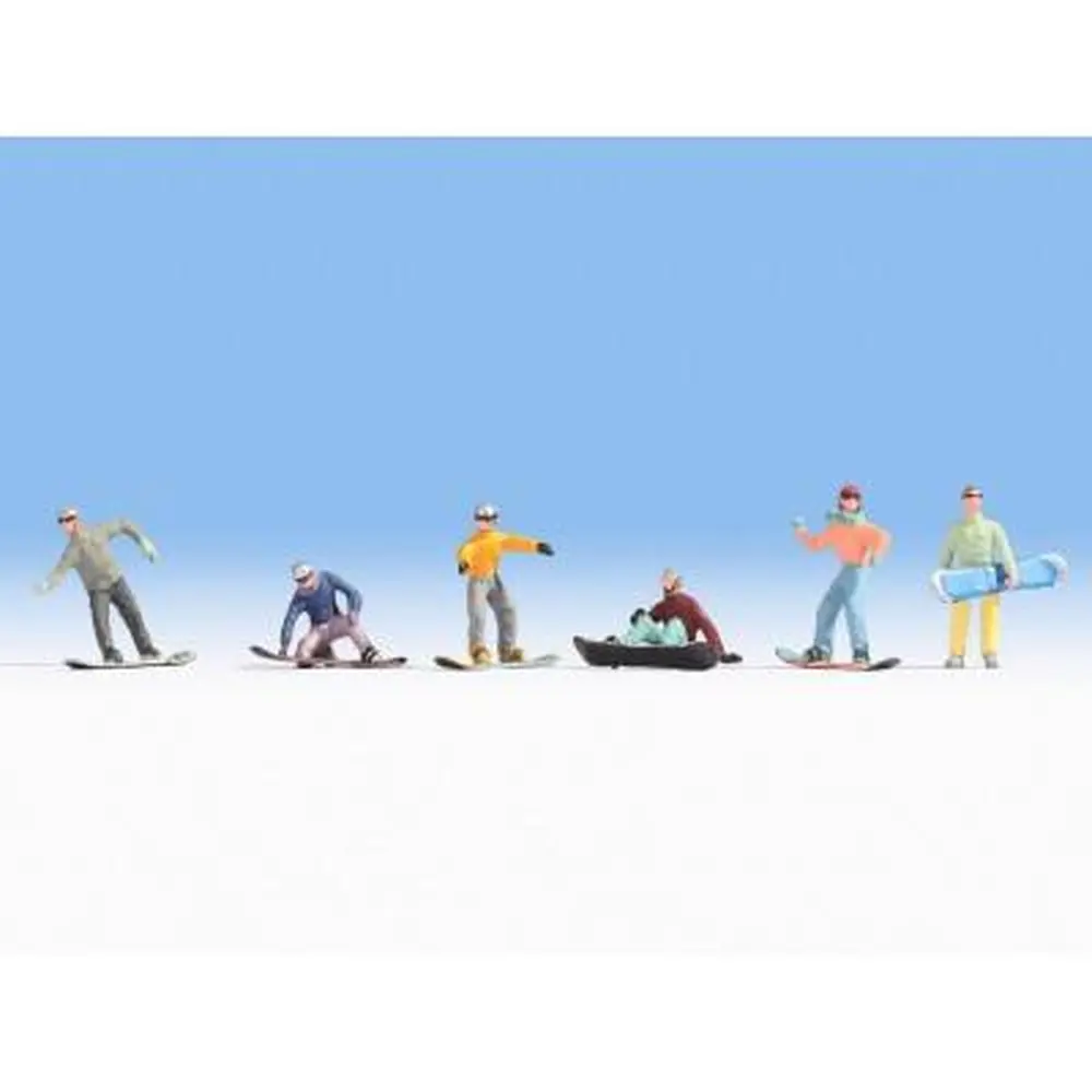 Snowboarders - Noch 15826 - HO 1/87