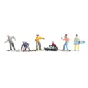 Snowboarders - Noch 15826 - HO 1/87