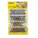 Lot 104 -2 x 52- touffes d'herbes "Fleurs sauvages"  6mm - HO 1/87 - NOCH 07012